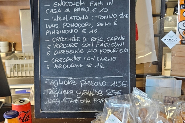 Glutenfrei essen in der Toskana_-Livorno-glutenfrei-bäcker-Manalu Tagesmenü